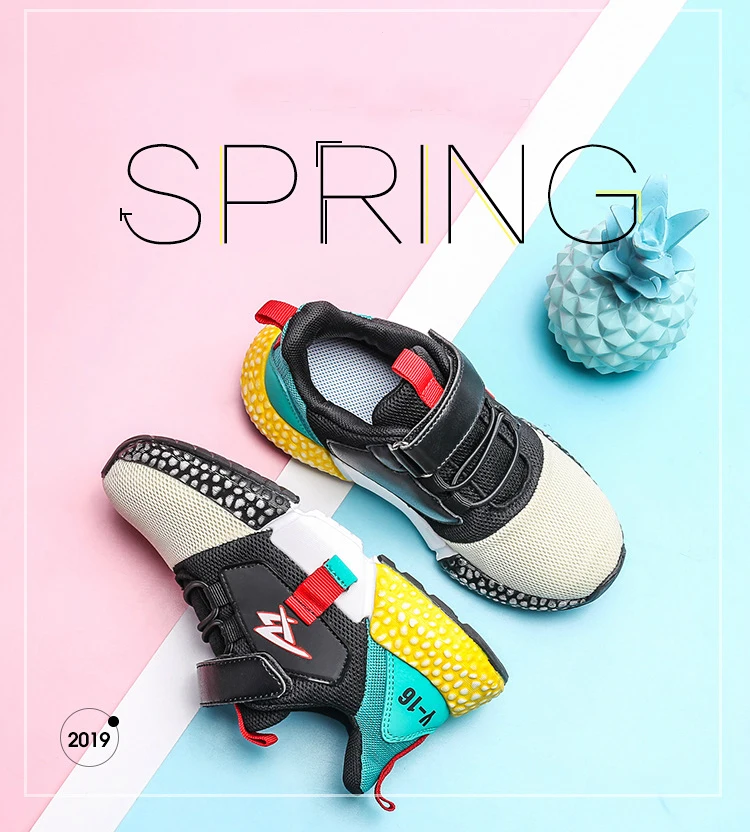 Boy Girl kid Sneakers Toddler/Little/Big Kid School Sports Trainers Children Casual Breathable Brand Kid Running Chaussure buty
