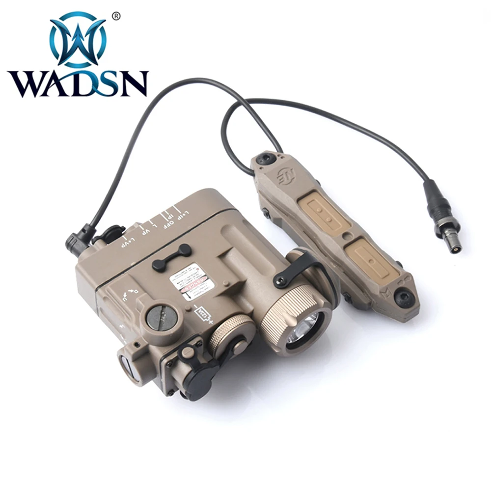 WADSN Softair DBAL D2 IR зеленый лазерный белый светодиодный светильник Тактический
