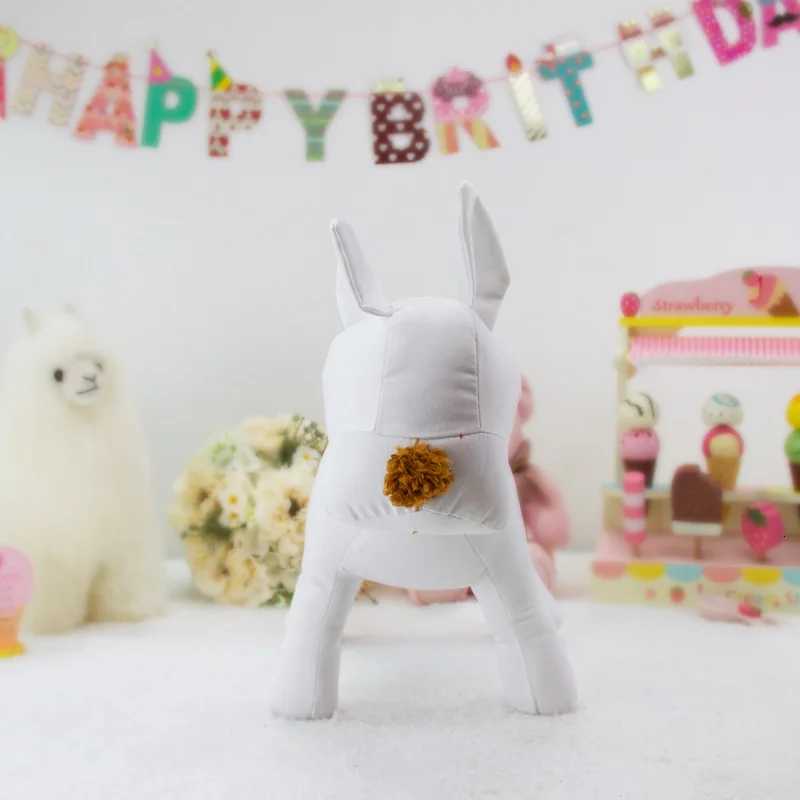 Pawstrip Мягкий Холст хлопок манекен собаки Petshop дисплей модели щенков стоячая позиция игрушки для собак длина спины 24 см