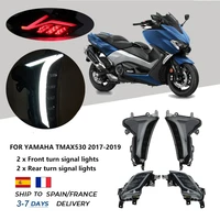 for tmax 530 led turn signal lights emark rear tail brake light for yamaha tmax530 t max t max 530 2017 2018 2019 sx dx blinker