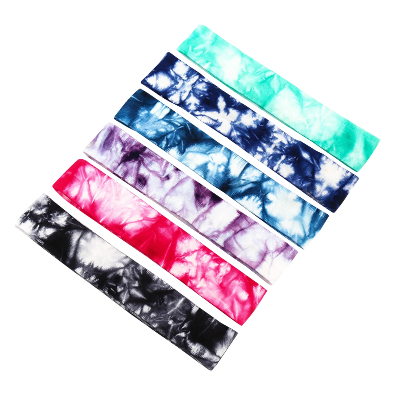 

6 шт., регулируемая повязка на голову для бега, фитнеса, тренировок