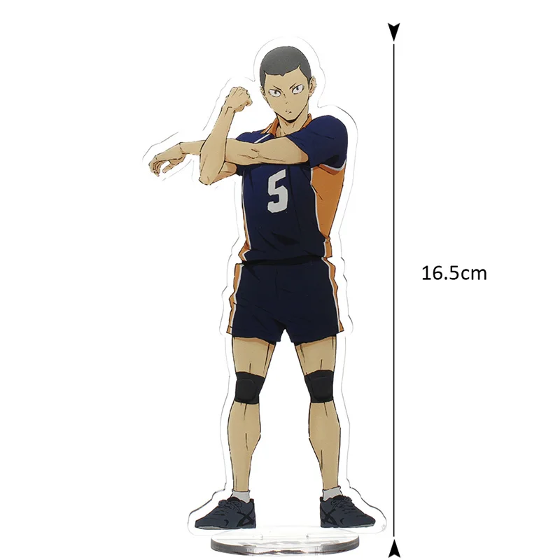

15cm Anime Haikyuu!! Hinata Shoyo Acrylic Desk Stand Figure Models Anime Activities Fans Gifts Desk Action Toys Figures Decor
