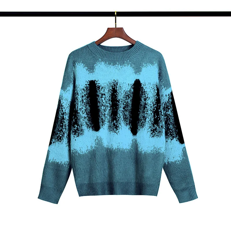 

Palm beauty trend PA angels brokenhead bear Angel Bear smile face gradient graffiti Pullover