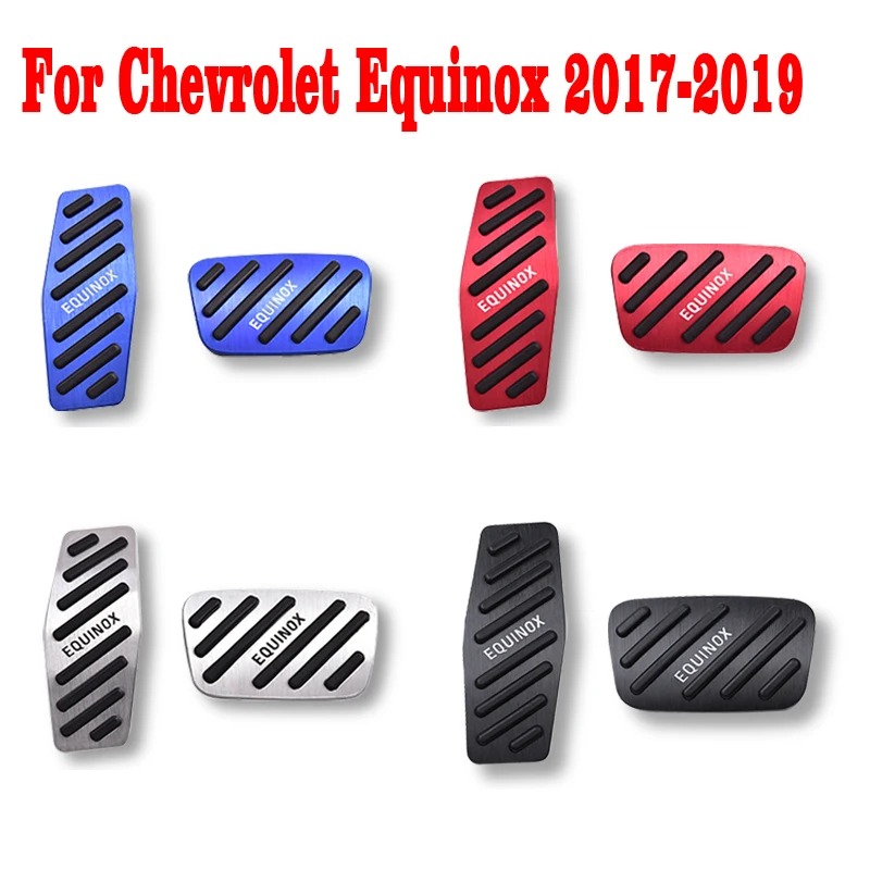 Автомобильные педали ножной топливный тормоз накладки для Chevrolet Equinox 2017 2018 2019