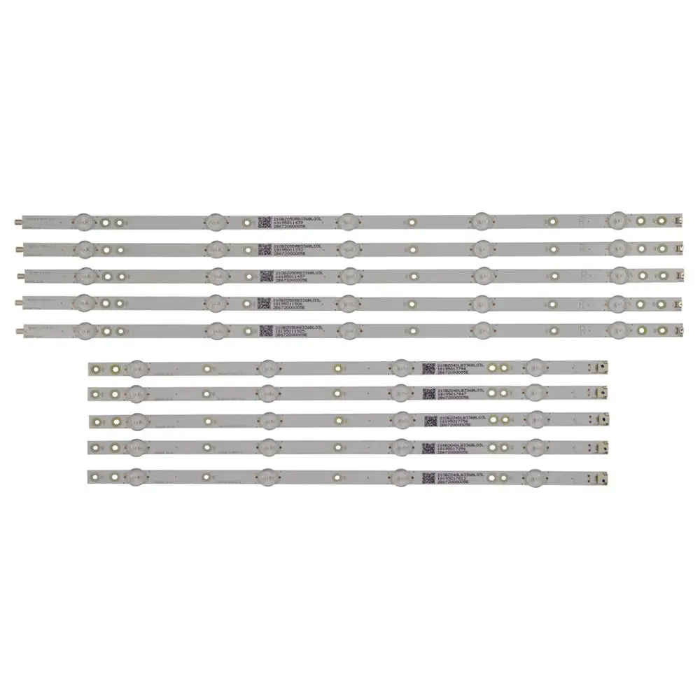 

LED backlight strip lamp for Philips 50"TV TPT500U1-QVN03.U REV.S5B0T 50PUS6162 LB50086 LB50082 50PUS6272 LBM500M0501-GS-2(R) L