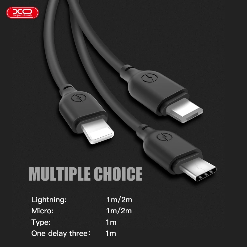 USB кабель XO Type C для HuaweiP30 Micro передачи данных и зарядки мобильный телефон ноутбук