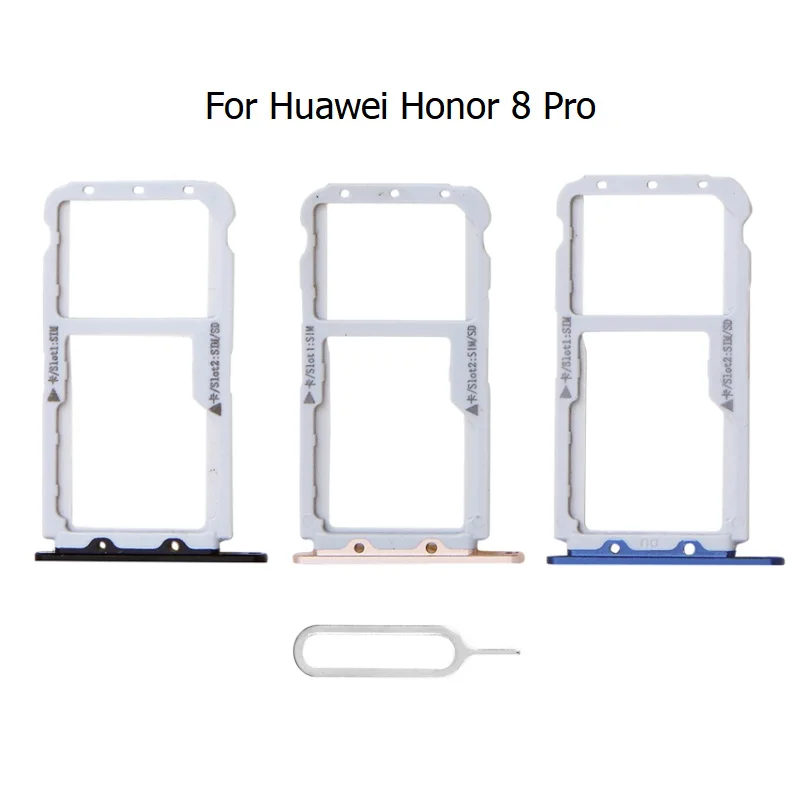 

For Huawei Honor 8 Pro Sim Card Tray Holder Slot Adapter Connector Replacement Parts