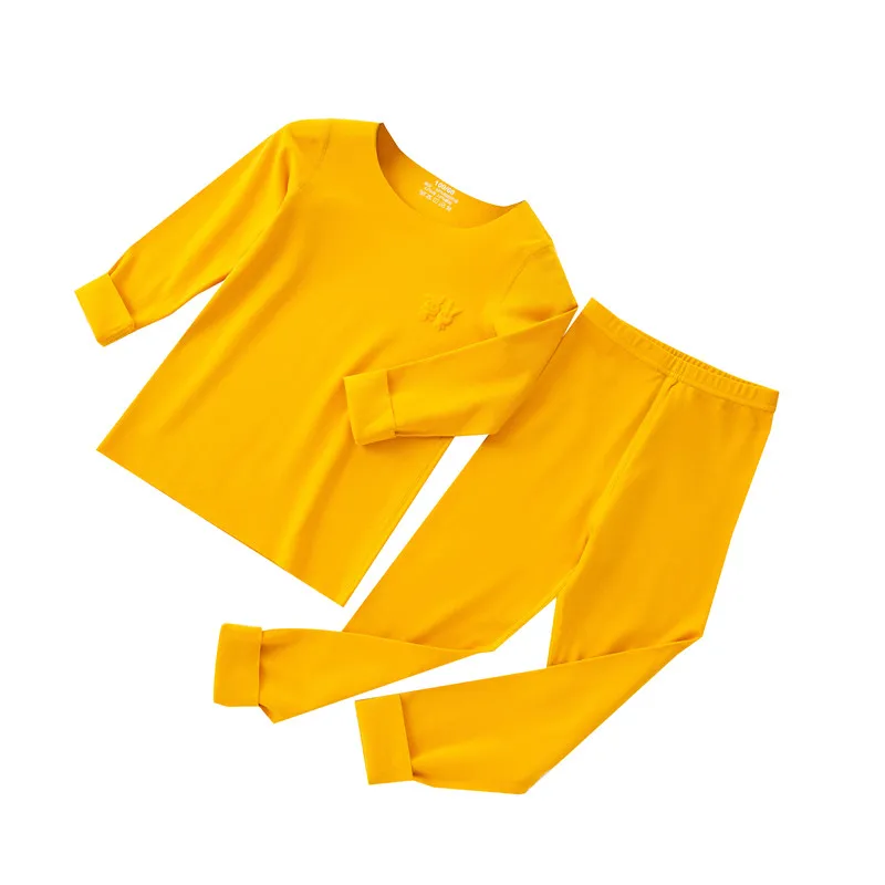 

High Quality New Green Long Sleeve T-shirt+Pants 2pcs Children Pjs O-neck Kids Pajamas Sets Wholesale Baby Girl and Boy Clothes