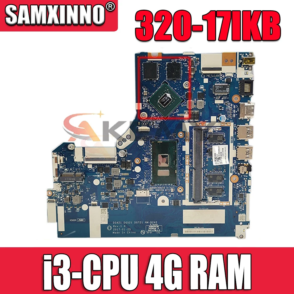 Применимо к (320-17IKB) компьютерной материнской плате ЦП I3-ЦП DDR(4G-номер NM-B242 FRU 5B20N86370