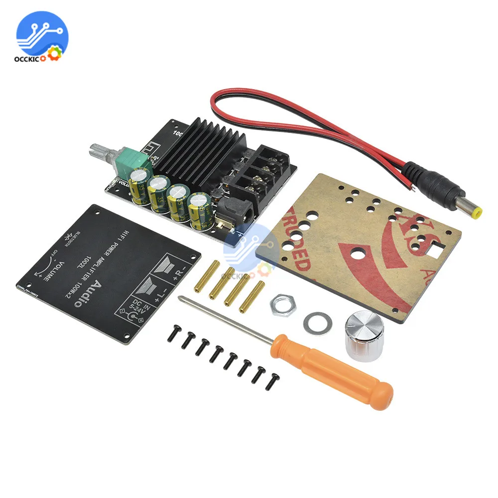 Беспроводная плата цифрового мини усилителя с поддержкой Bluetooth 5 0 Вт x2