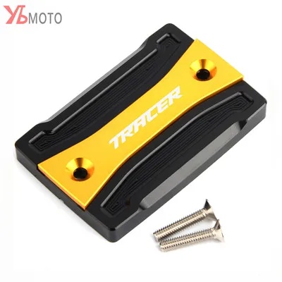 Front Cover Gold Для Yamaha TRACER 900 700 GT 900GT TRACER MT09 MT07 MT 09 MT 07 передний и задний тормозной цилиндр для жидкости главный резервуар Крышка крышки - Цвет: Front Cover Gold