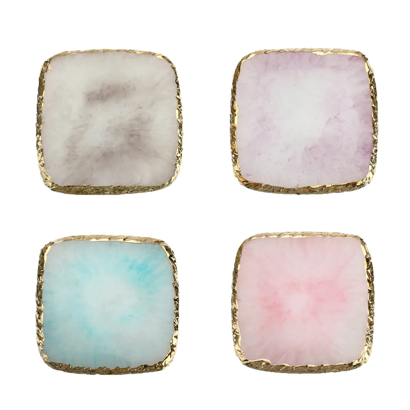 Смола камень палитра ресниц клей кольцо держатель на палец пластина дизайн