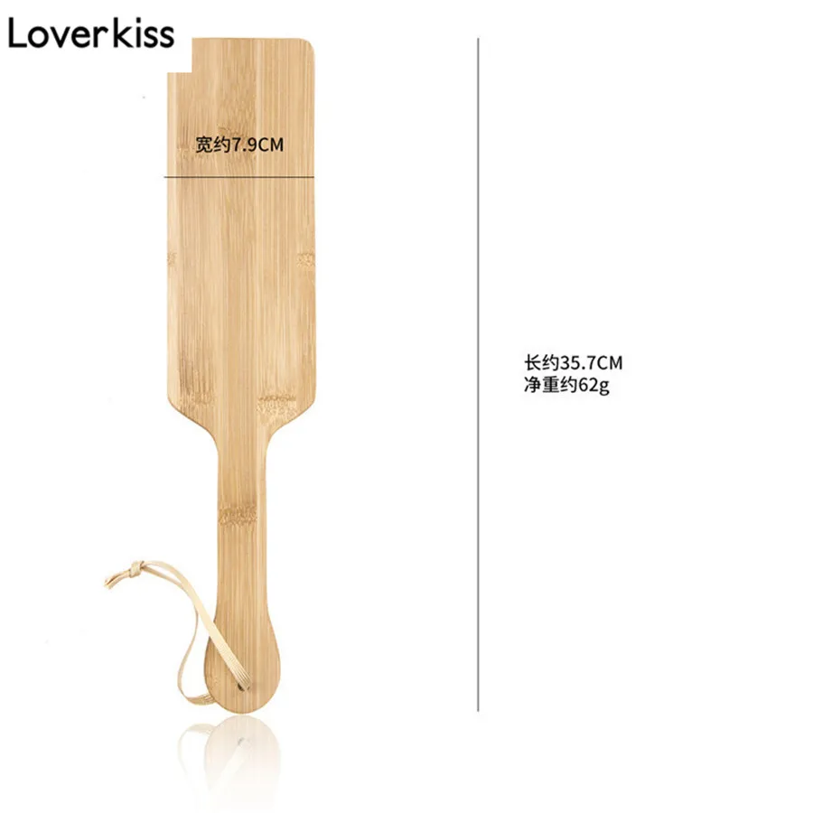 Loverkiss бамбуковая прямоугольная фетиш бдсм лопатка секс-игрушки для женщин