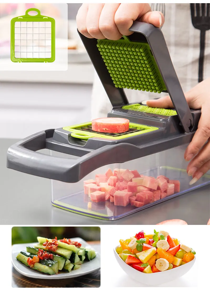 Vegetable Cutter Kitchen accessories Mandoline Slicer Fruit Dicer Cutter Potato Peeler Carrot Cheese Grater Vegetable Slicer