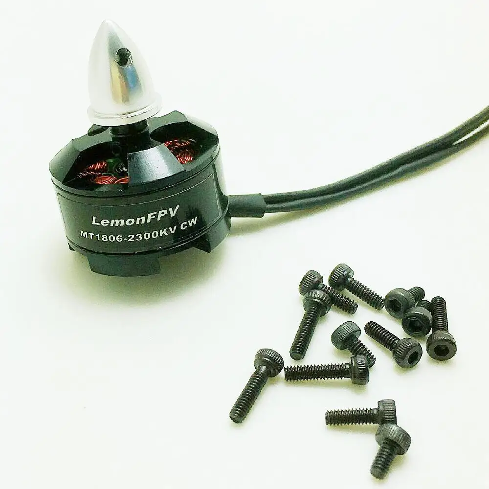 LemonFPV 1806 2300KV CW CCW Квадрокоптер бесщеточный двигатель для QAV250 mini RC FPV Мультикоптер |