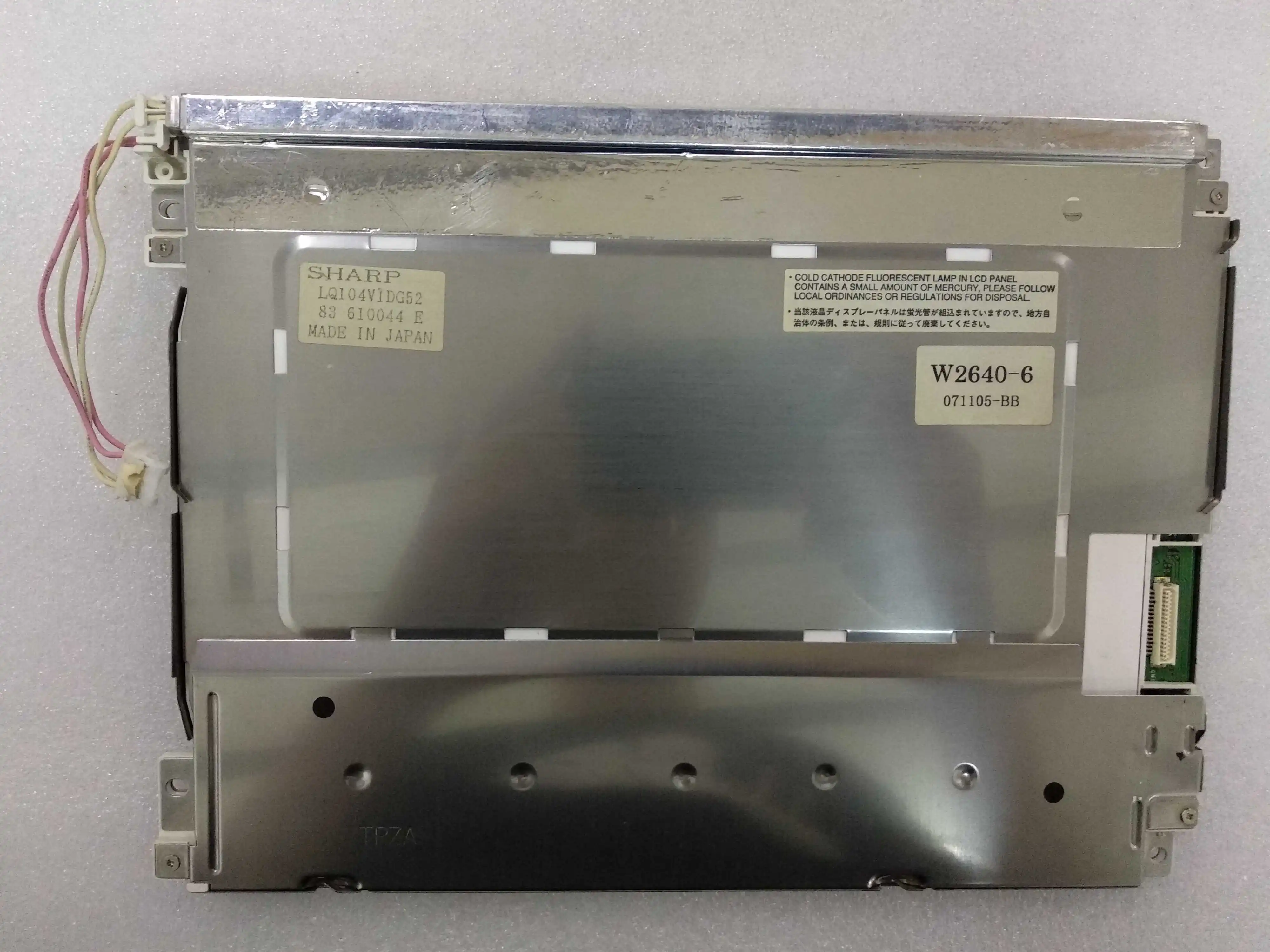 10 4 дюймовый LQ104V1DG52 Промышленный контроль ЖК дисплей сенсорный экран|Мониторы| |
