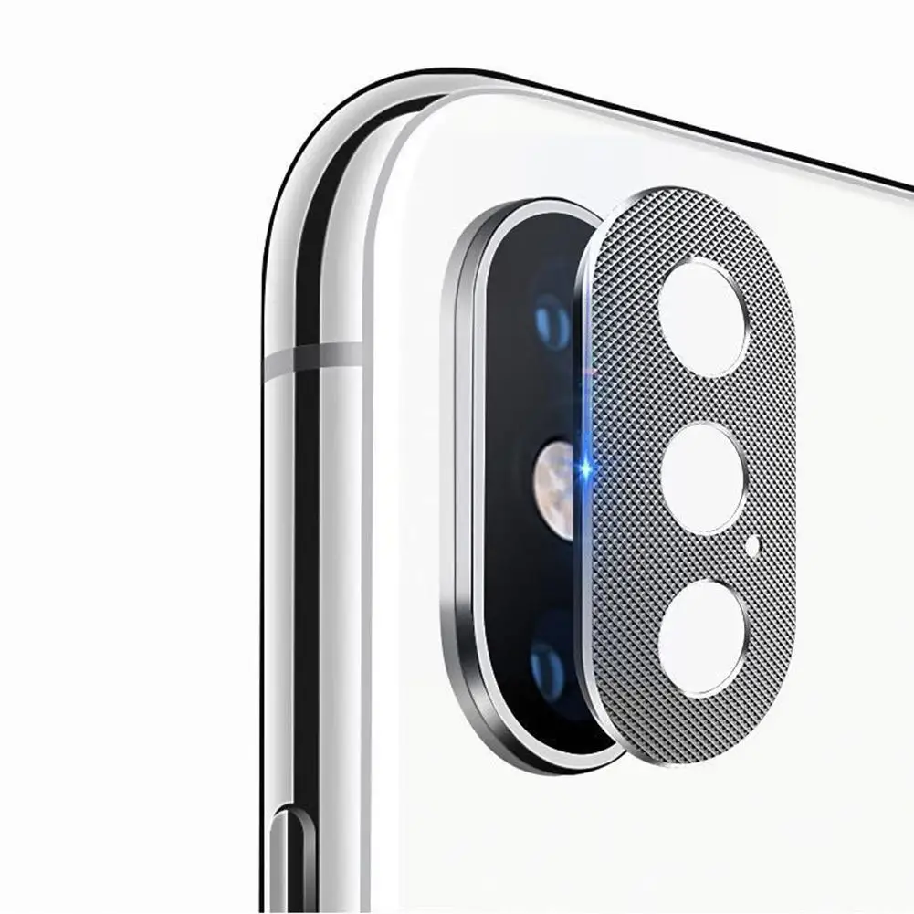 Прецизионная Крышка для объектива камеры из сплава iPhone X / XR XS Max 7/8 Plus крышка