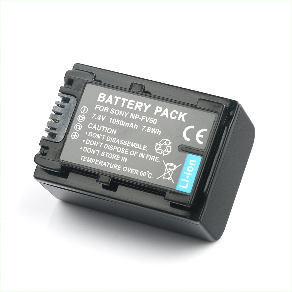 LANFULANG NP FV50 аккумуляторные батареи Камера Батарея для Sony HDR CX580 CX590 CX370 CX500 CX505|camera
