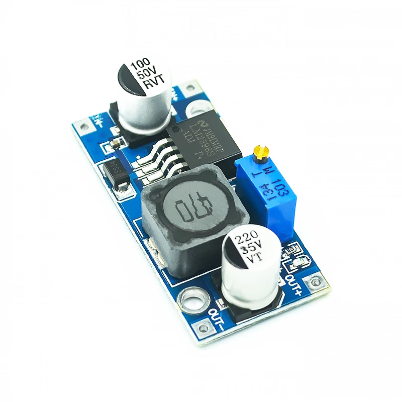 LM2596s DC-DC понижающий источника питания модуль 3A Регулируемый LM2596 регулятор