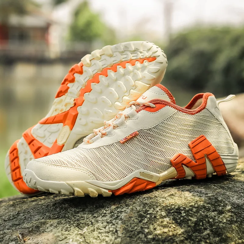 2020 кроссовки для пеших прогулок Мужская дышащая обувь из сетчатого материала