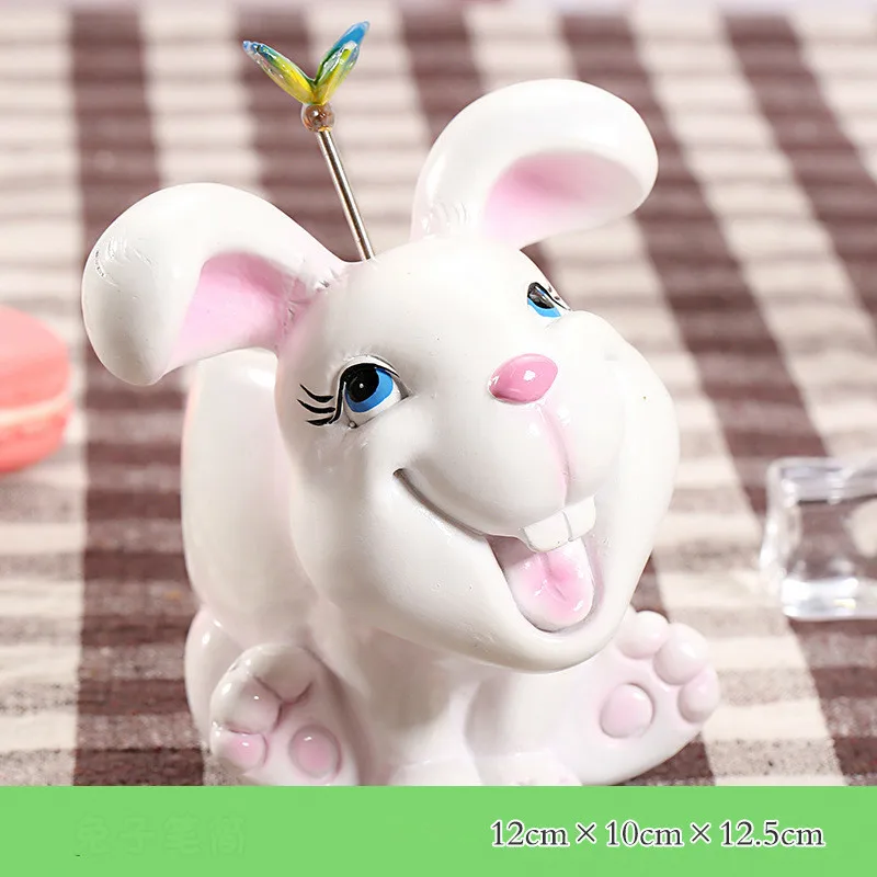 Изделия из полимера подарки животное украшение стола кролик панда слон фигурки