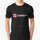 Футболка Umbrella Corp (белая), 100% чистый хлопок, Umbrella Corp, Umbrella Corporation, логотип, биоопасность, игра Zombie