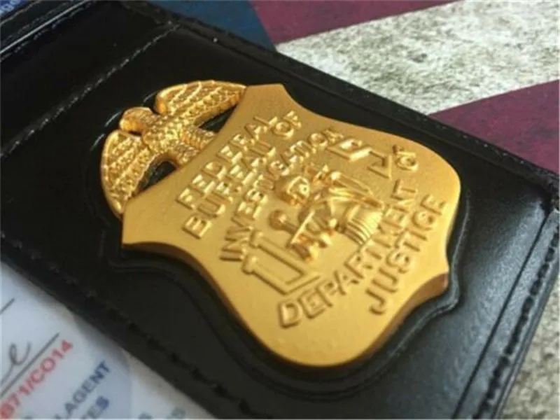 Сверхъестественные FBI Дин Сэм Винчестер металлический держатель карточек ID карты бумажник Хэллоуин косплей реквизит аксессуары рождественские подарки