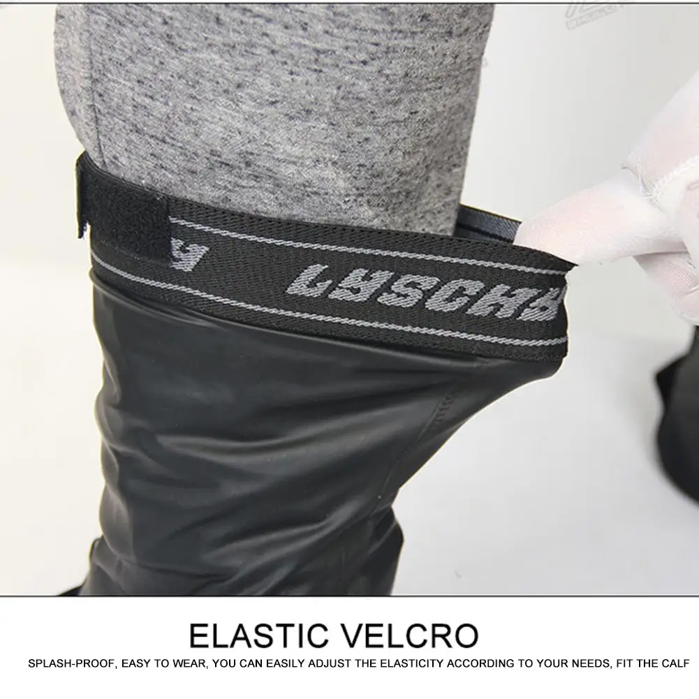 

Motorcycle Scooter Bike Cycling Waterproof Rain Shoes Cover for Rainy Snowy Day Non-Slip Boot Covers Botas Para Moto impermeable