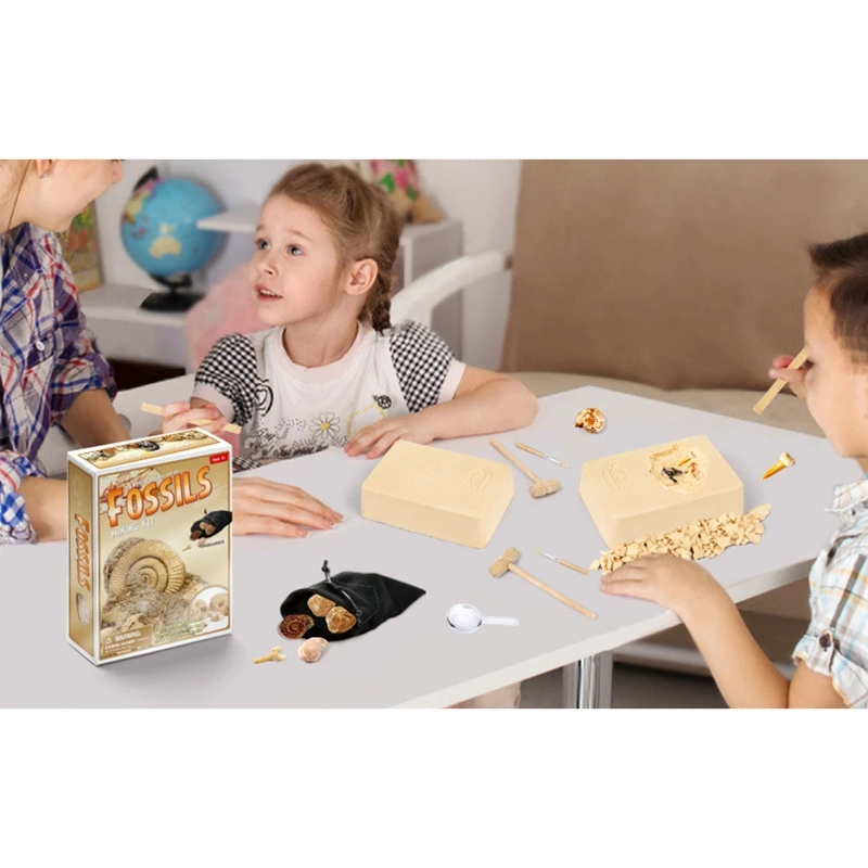 

Archaeological Toys Fossils Excavate Dig-Out Discover Game Development Education Kids Toys for Children