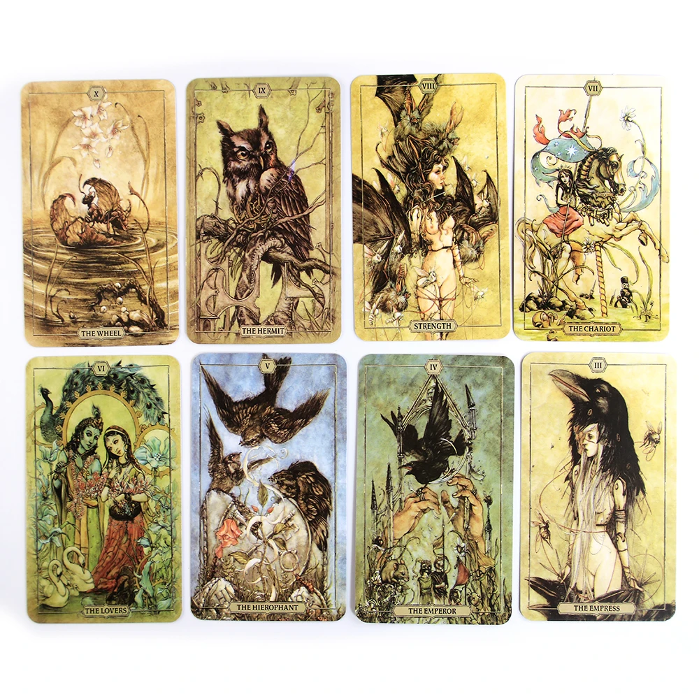 Hush Tarot Cards New For Beginners With Guidebook Card Game Board Exquisite And | Игрушки и хобби