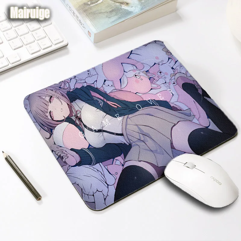 Mairuige мини Размеры 220x180x2 мм коврик для мыши с изображением игры Danganronpa в виде милого героя аниме для девочек коврик для мыши с изображением ПК игровой коврик для мыши с изображением клавиатуры для планшетов коврики