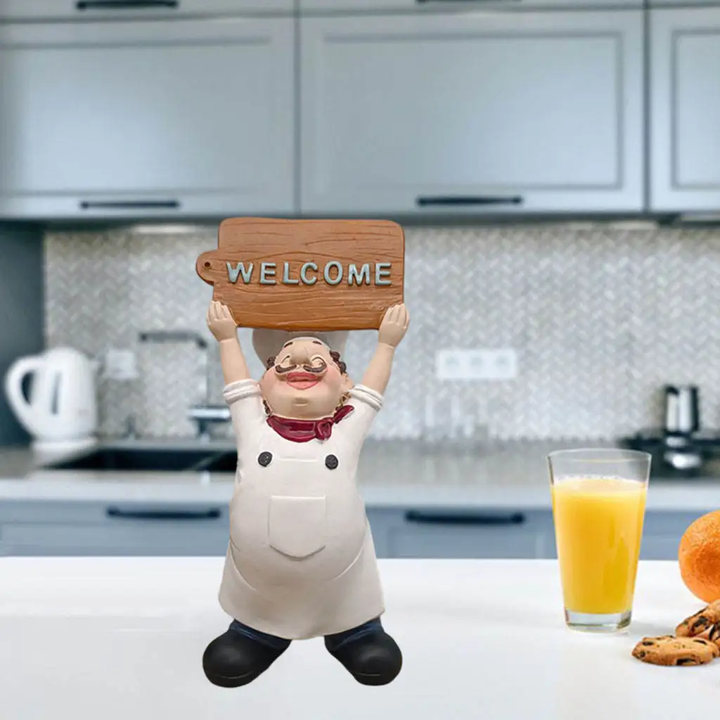 Статуэтка шеф-повара из мультфильма статуэтка для готовки товары рукоделия