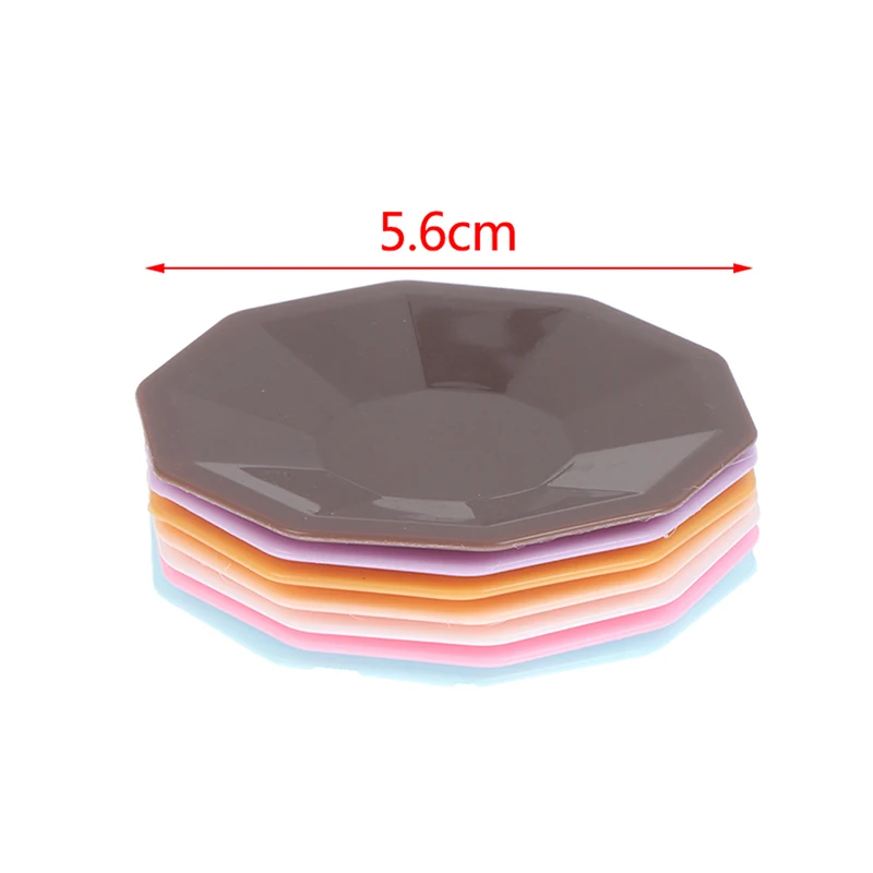 5pcs/lot Dollhouse Miniature Dishes Pastry Plate Dessert Tray Tableware Kitchen Toys For Accessories | Игрушки и хобби