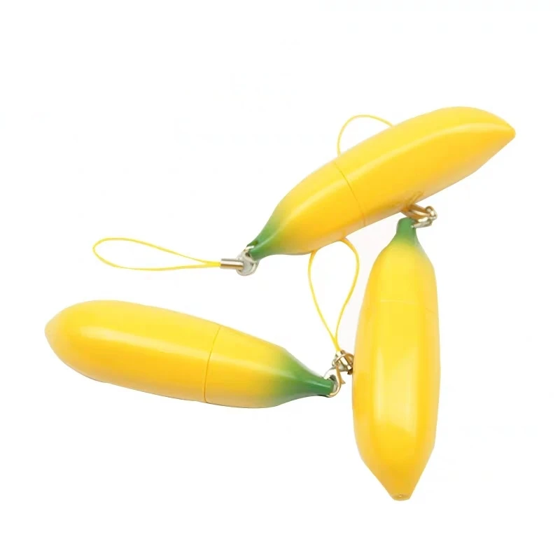 12.1mm Empty pink yellow banana shape Lipstick tube cute lipstick container 50pcs |