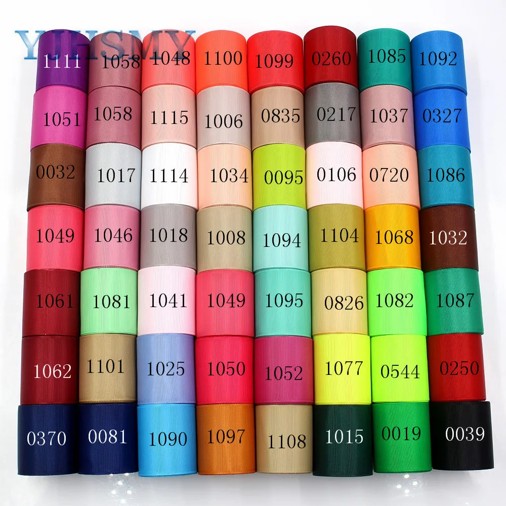 

Твердые Цвет печатных Grosgrain ленты J-181018-3 50 мм, 5 метров, DIY ручной работы заколки для волос аксессуары для одежды Свадебная вечеринка украшения