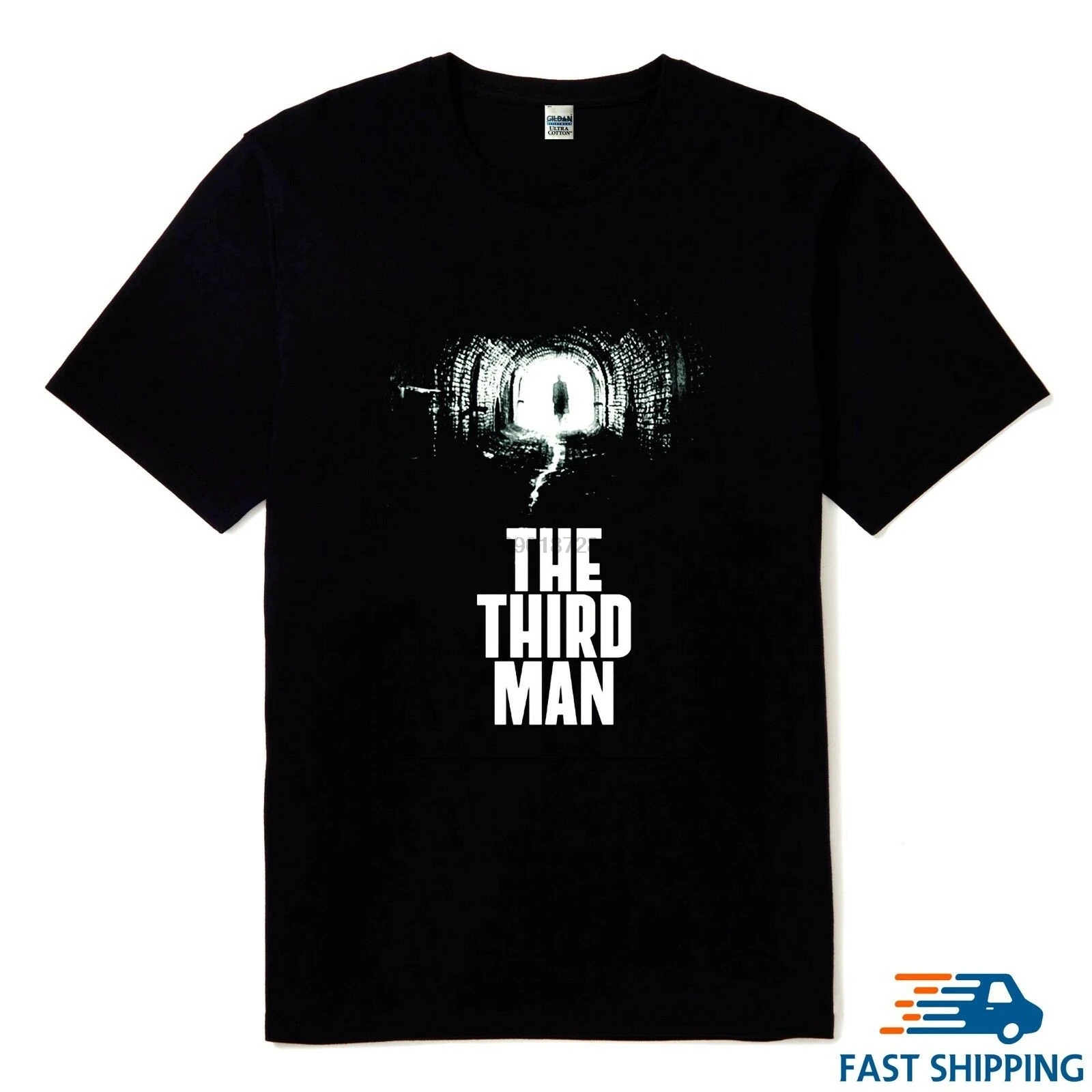 

New The Third Man Vintage Movie Mens Black Color T Shirt Sizes S M L XL 2XL
