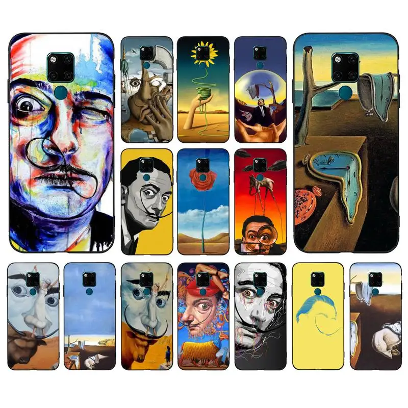 

MaiYaCa Etui Salvador Dali Painting Phone Case for Huawei Mate 20 10 9 40 30 lite pro X Nova 2 3i 7se