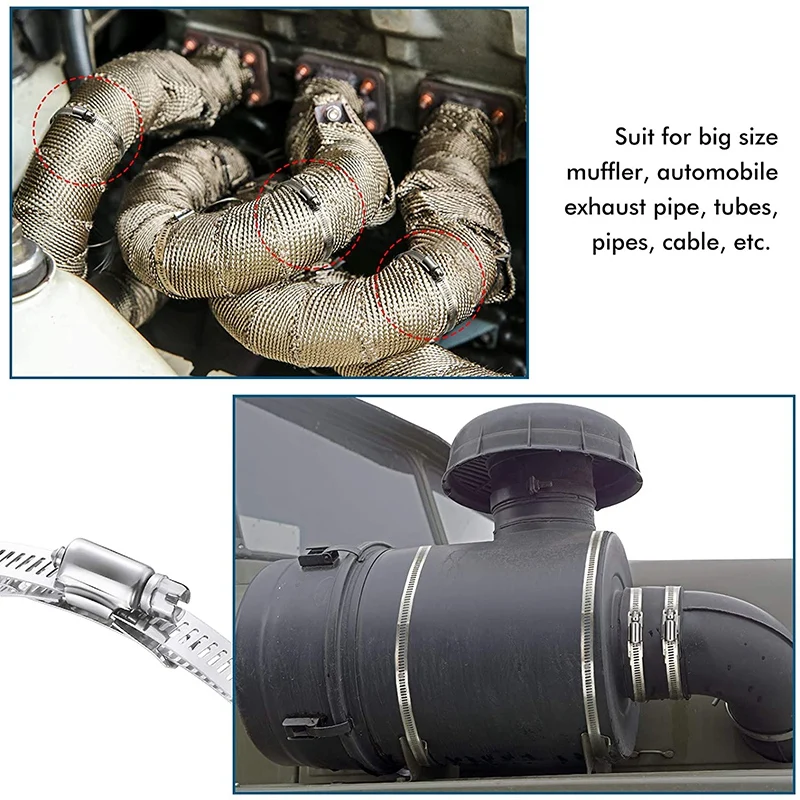 304 червячный зажим для шланга из нержавеющей стали зажимной ремень с крепежом