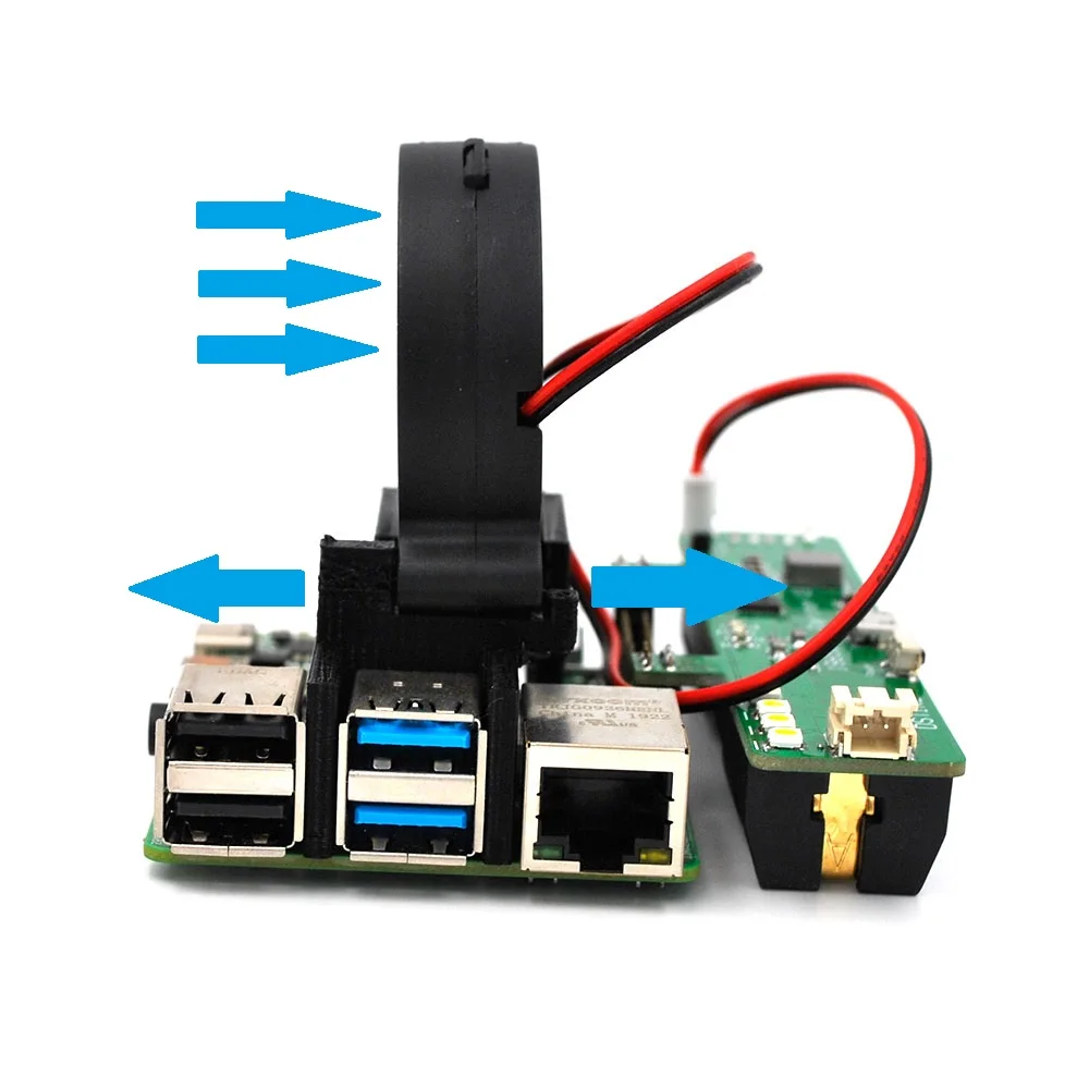 DSTIKE 18650 Pi Partner комплект для Raspberry Pi4 3A выход UPS кулер турбо вентилятор | Электроника