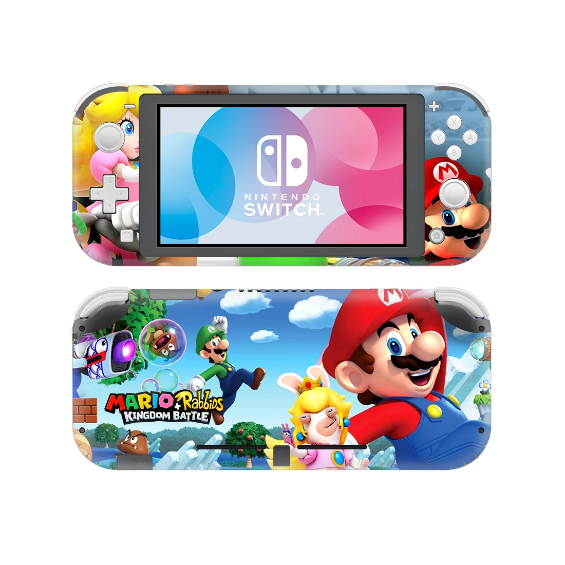 Дорожный переключатель Lite наклейка s Mario + Rabbids Kingdom batch Skin Наклейки Обложка Стикеры