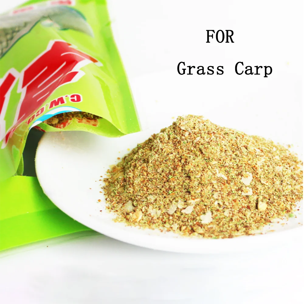 1.44kg=8Bag Fruity for Grass Carp Quick Fishing Live Lure Fish Smell Baits Feeder Flavor Powder Equipment Fragranc Powdery Goods