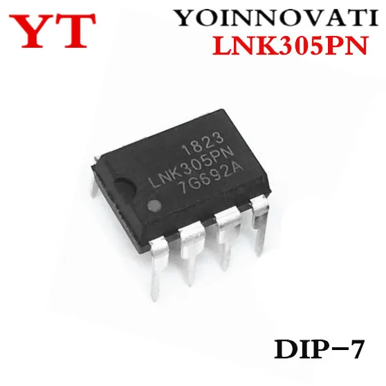 100 шт./лот LNK305PN LNK305 305PN DIP7 IC лучшее качество|Интегральные схемы| |