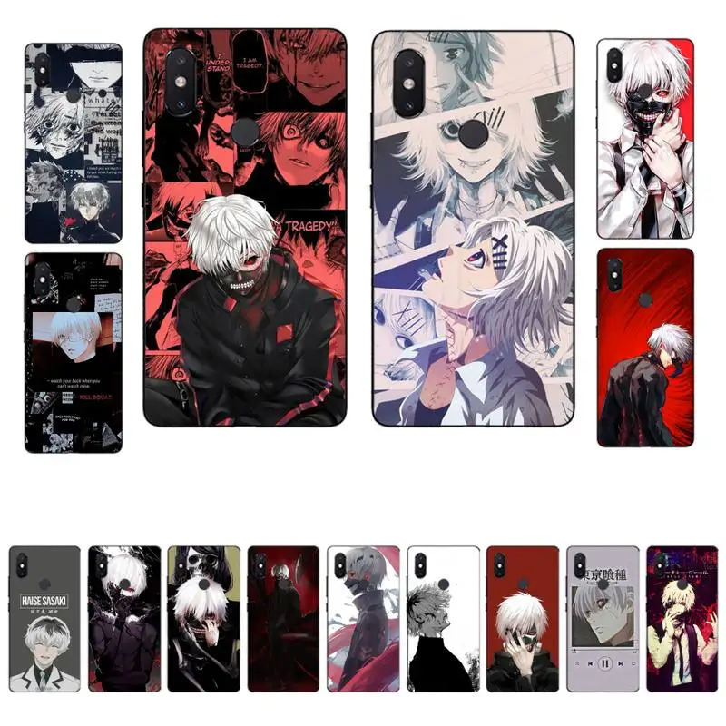 

Yinuoda Japanese anime Tokyo Ghoul Phone Case for Xiaomi mi 8 9 10 lite pro 9SE 5 6 X max 2 3 mix2s F1