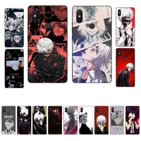 yinuoda japanese anime tokyo ghoul phone case for xiaomi mi 8 9 10 lite pro 9se 5 6 x max 2 3 mix2s f1