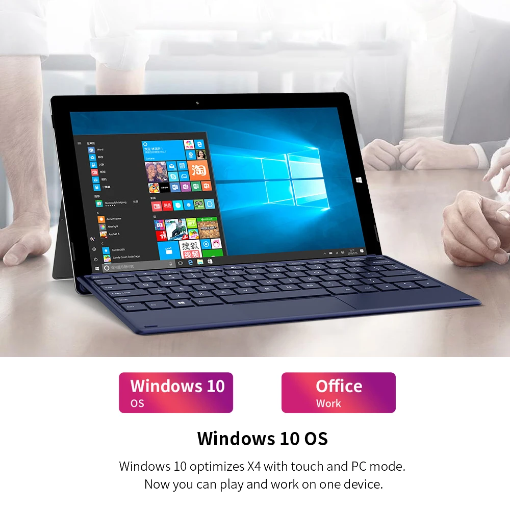 Планшетные ноутбуки Teclast X4 11 6 дюйма 2 в 1 8 ГБ ОЗУ 256 Гб SSD 1920x1080 Windows 10 Intel Gemini Lake N4100 HDMI