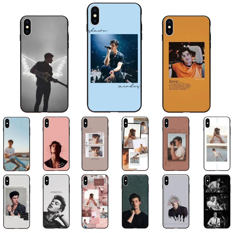 

Pop singer Shawn Mendes Magcon Phone Case For iphone 12 11 Pro Max Case For iPhone 11 12 mini XS MAX X XR SE2 8 7 6S Plus Case