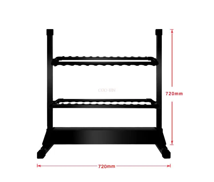 24 Сетка Алюминий Сплав Удочка стеллаж для выставки товаров Поддержка хранения