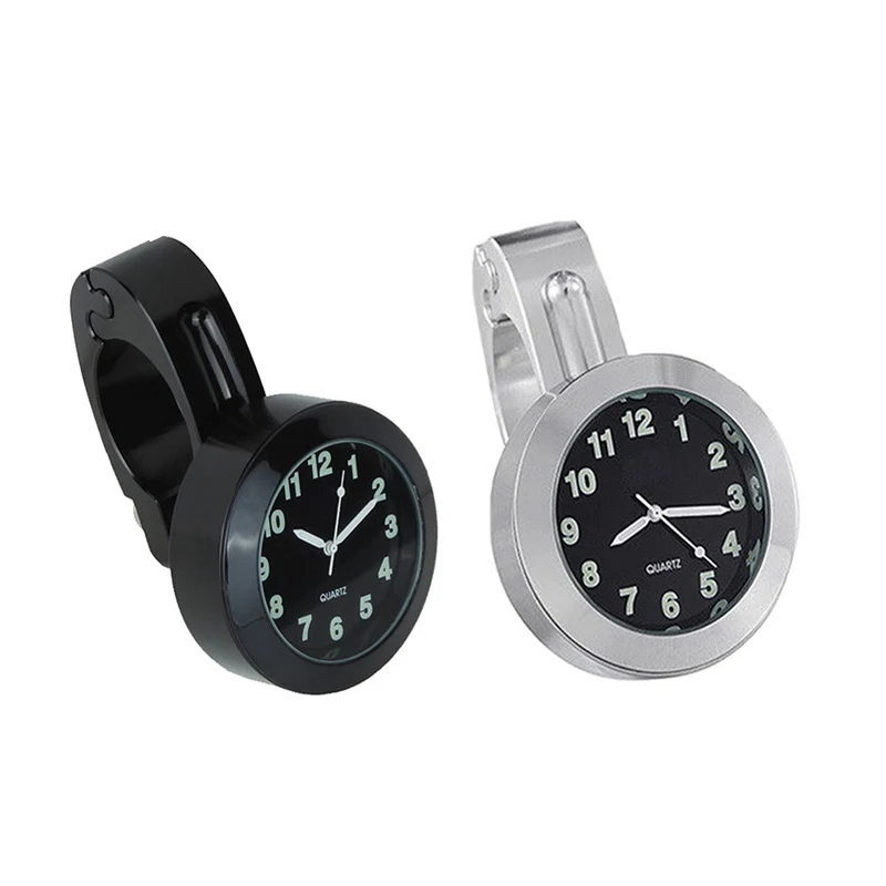 Мини часы с креплением на руль мотоцикла цифровые циферблатом измеритель