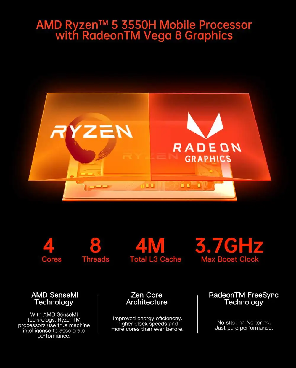 Verkaufen Computer Mini PC AMD Ryzen 5 3550H Mini PC 8GB DDR4 256GB NVME SSD Desktop Radeon Vega 8 Grafiken 2,1 GHz Zu 3,7 GHz DP HD Typ-C