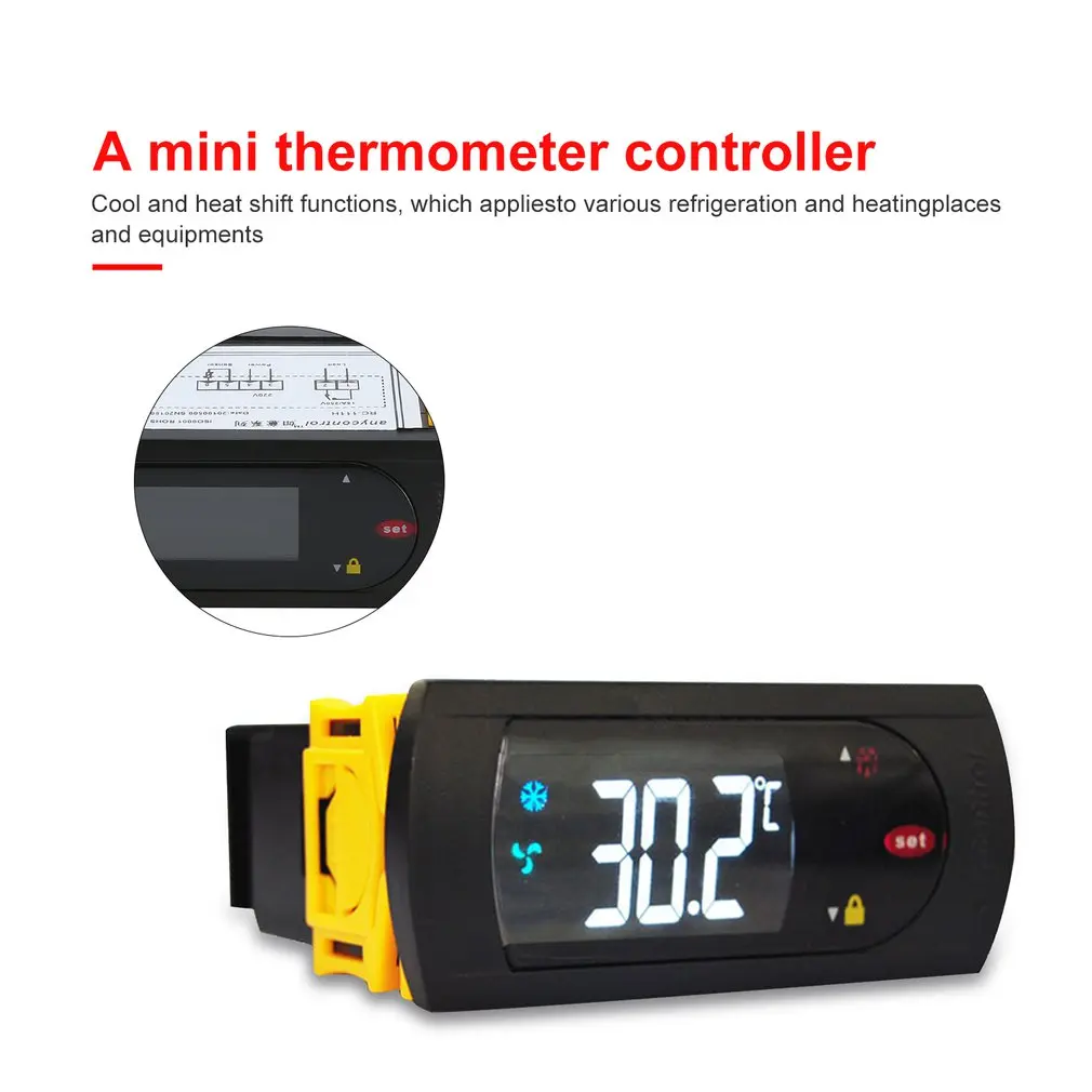 RC-111H микрокомпьютер цифровой регулятор температуры холодильник термопары